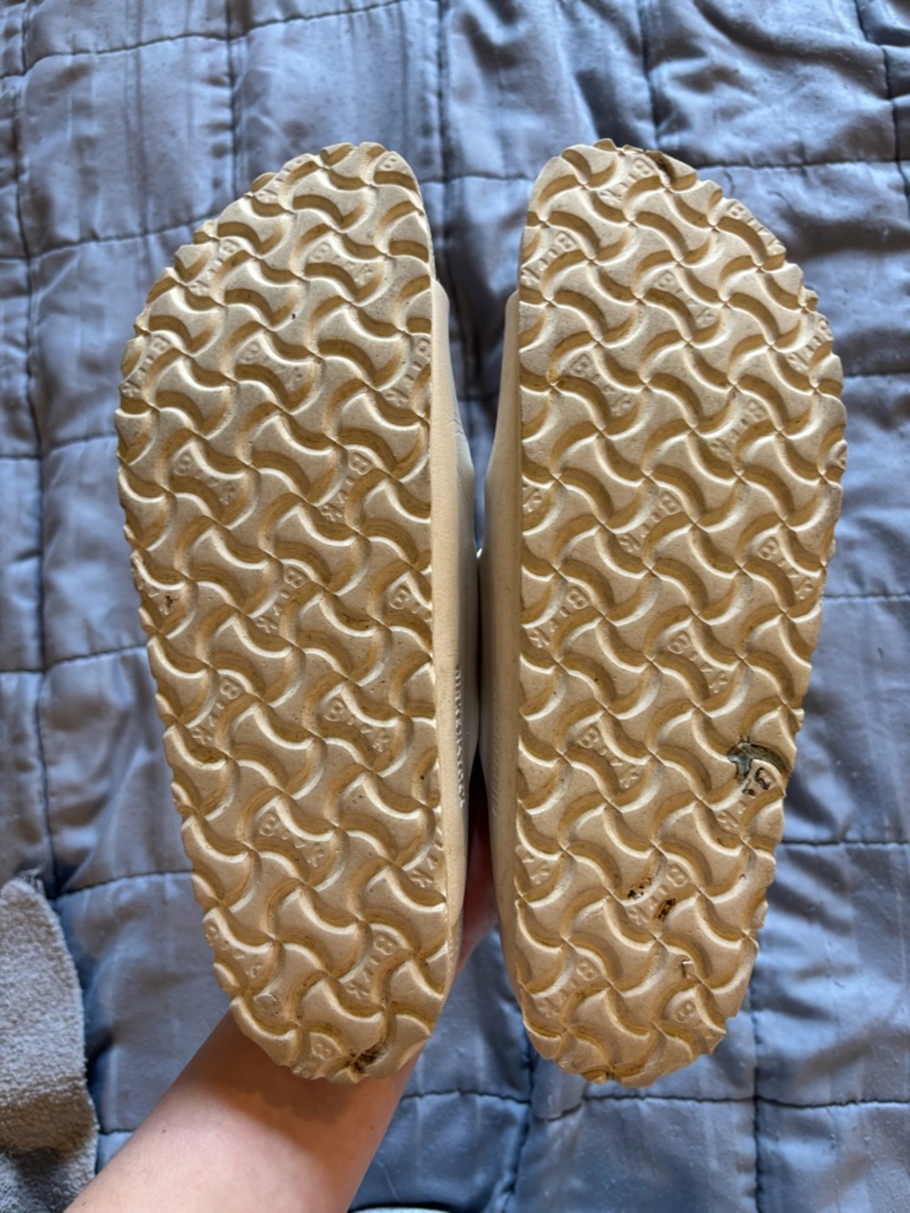 Birkenstock Women’s White Sandals size 40 - Picture 3 of 5